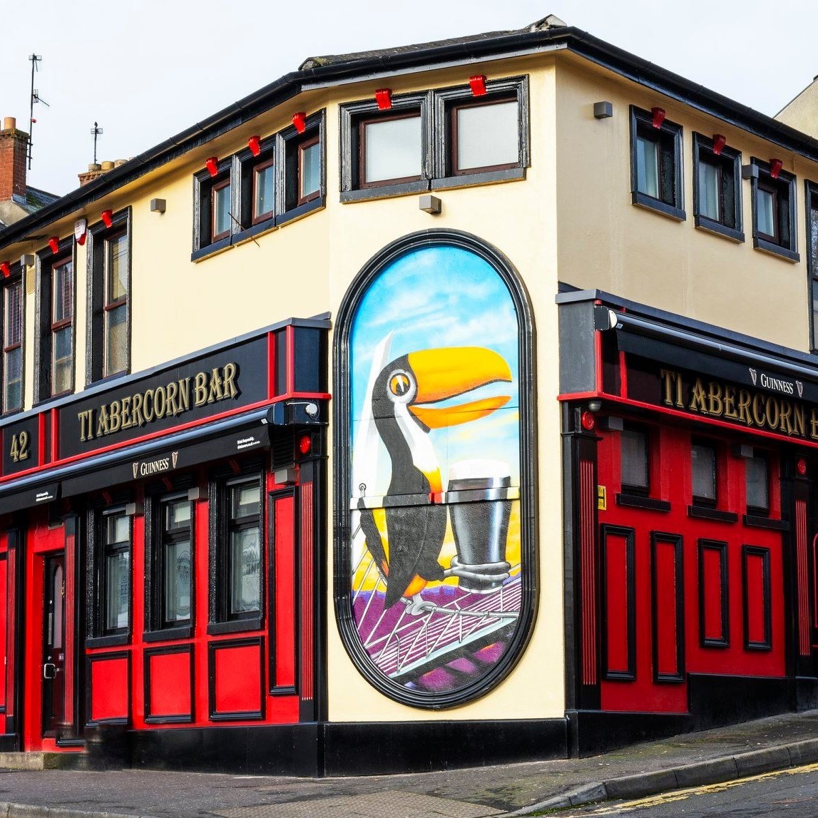 The Abercorn Bar website project